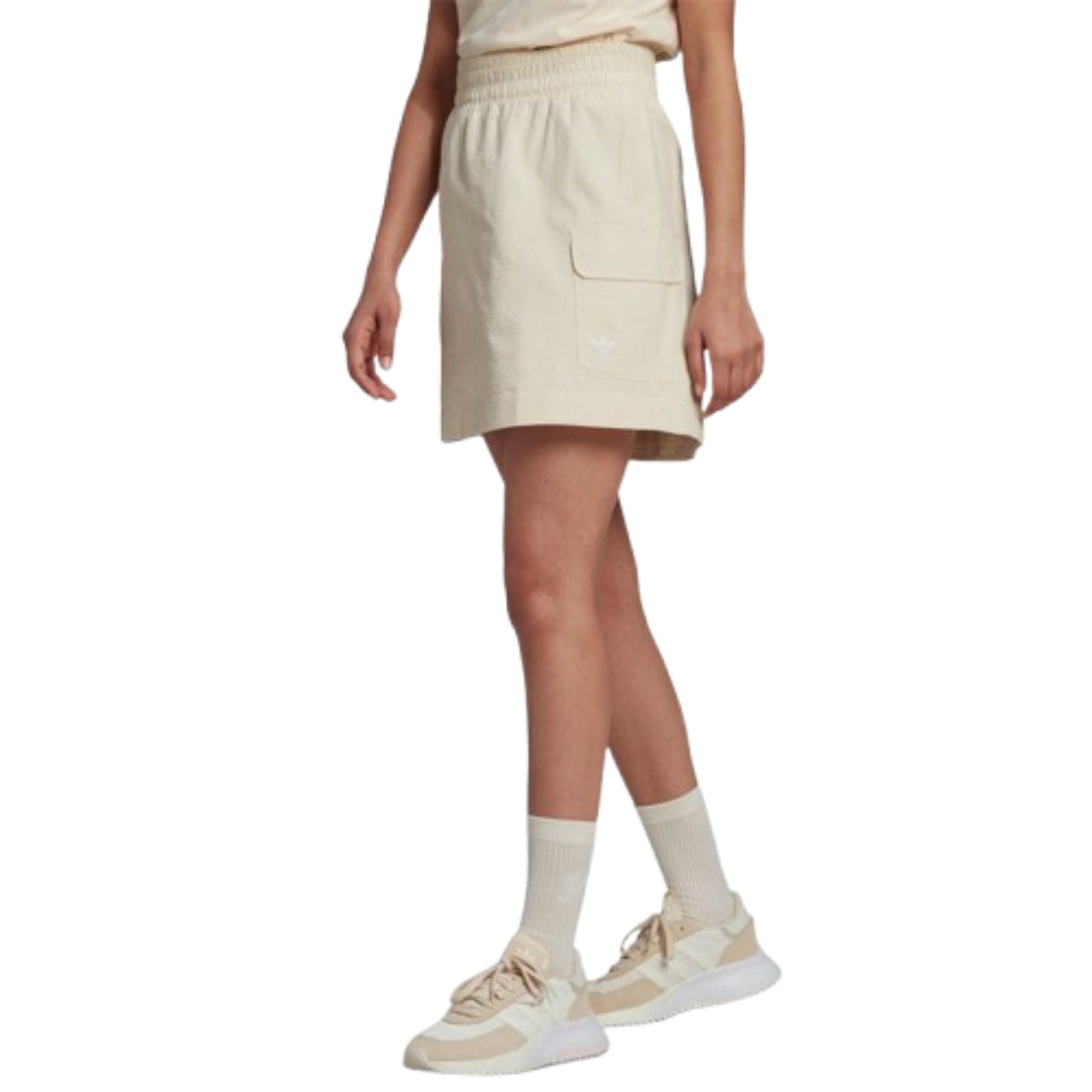 (WMNS) adidas Adicolor Classics Poplin Skirt 'White' HL9303