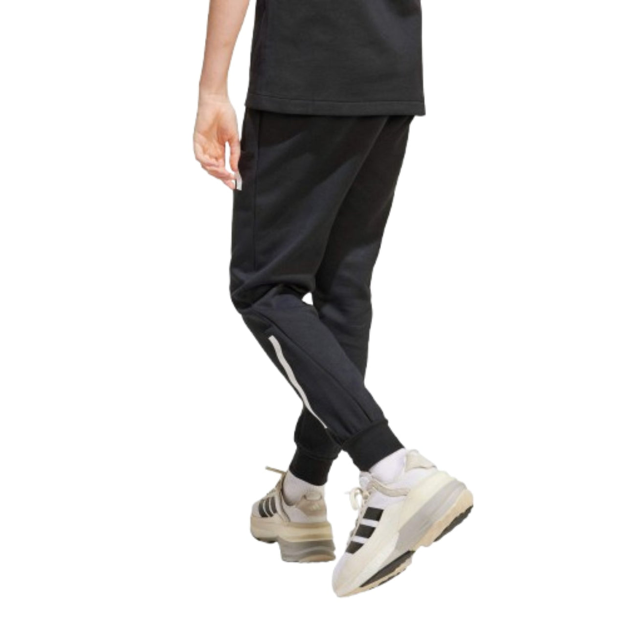 (GS) adidas Z.N.E. Tapered-Leg Pants 'Black White' JD0006