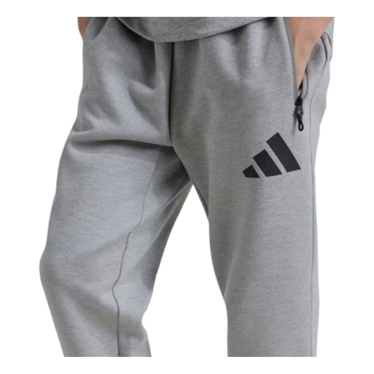 (GS) adidas Z.N.E. Tapered-Leg Track Pants 'Grey Black' JI7543