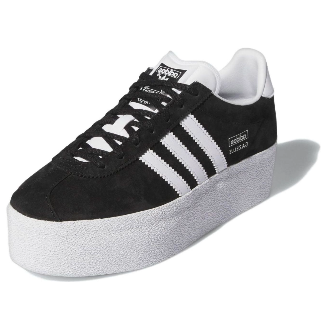 (WMNS) adidas Gazelle Up 'Black White' IH1290