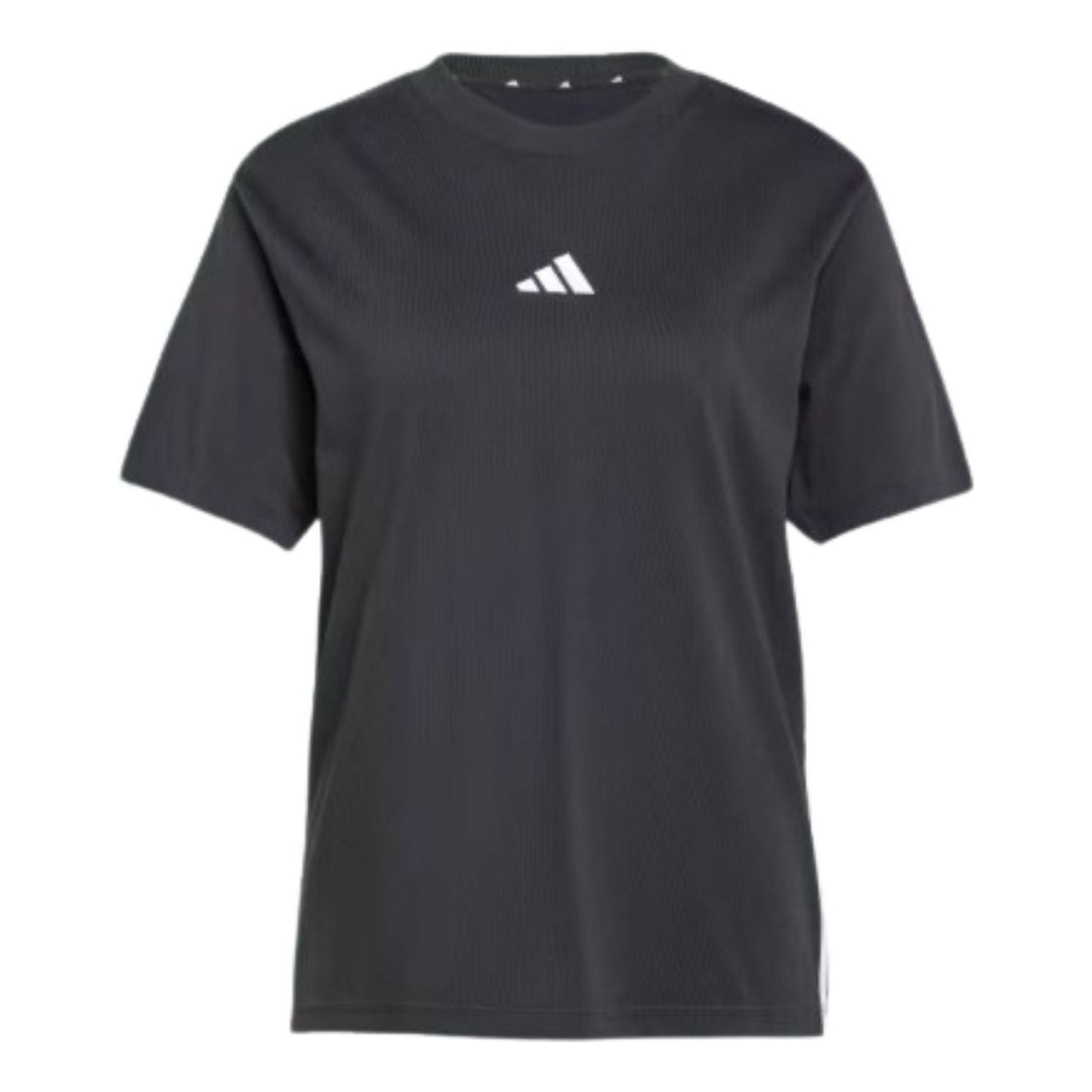 (WMNS) adidas Essentials 3-Stripes T-Shirt 'Black' JD0846