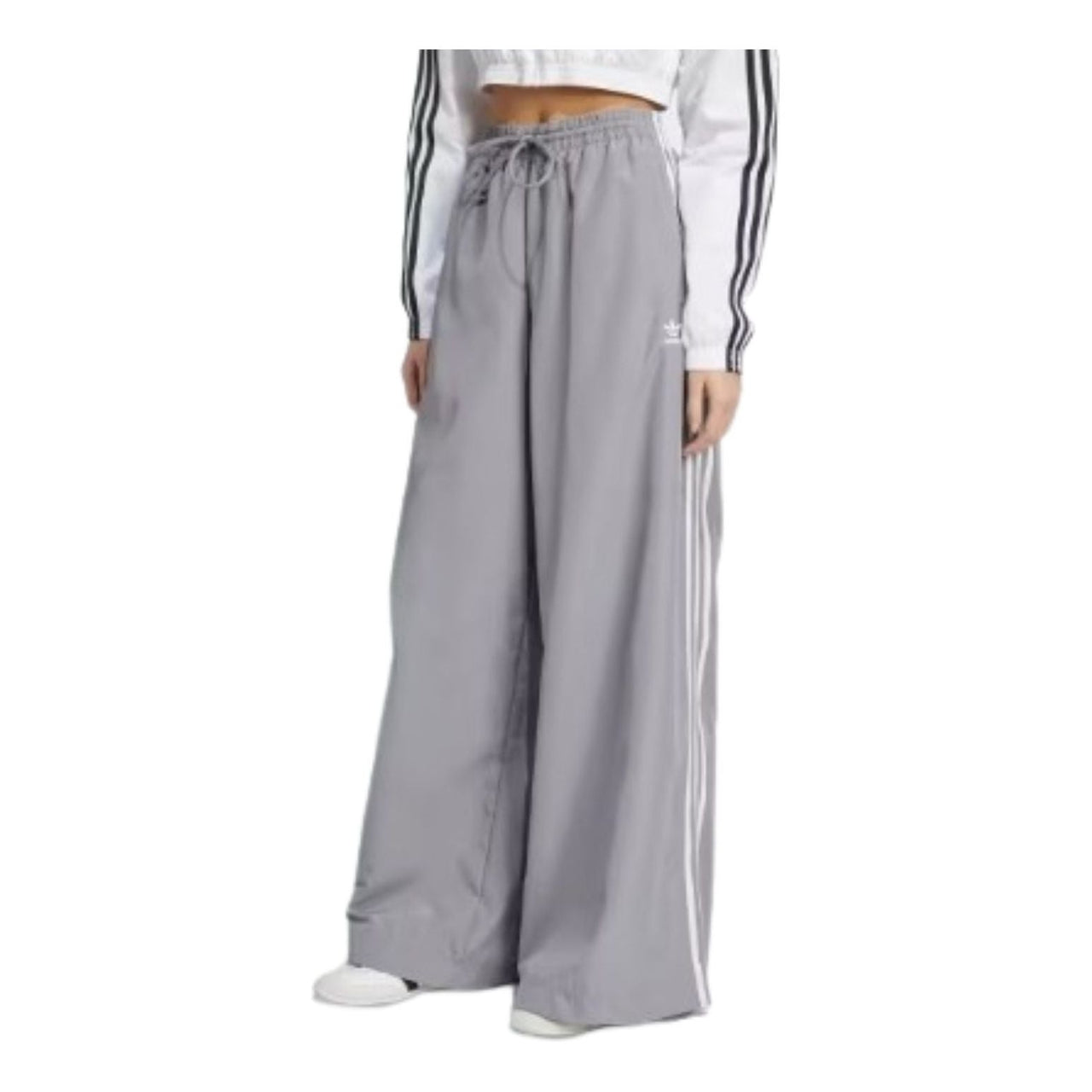 (WMNS) adidas Adilenium Oversized Track Pants 'Grey' JD3389