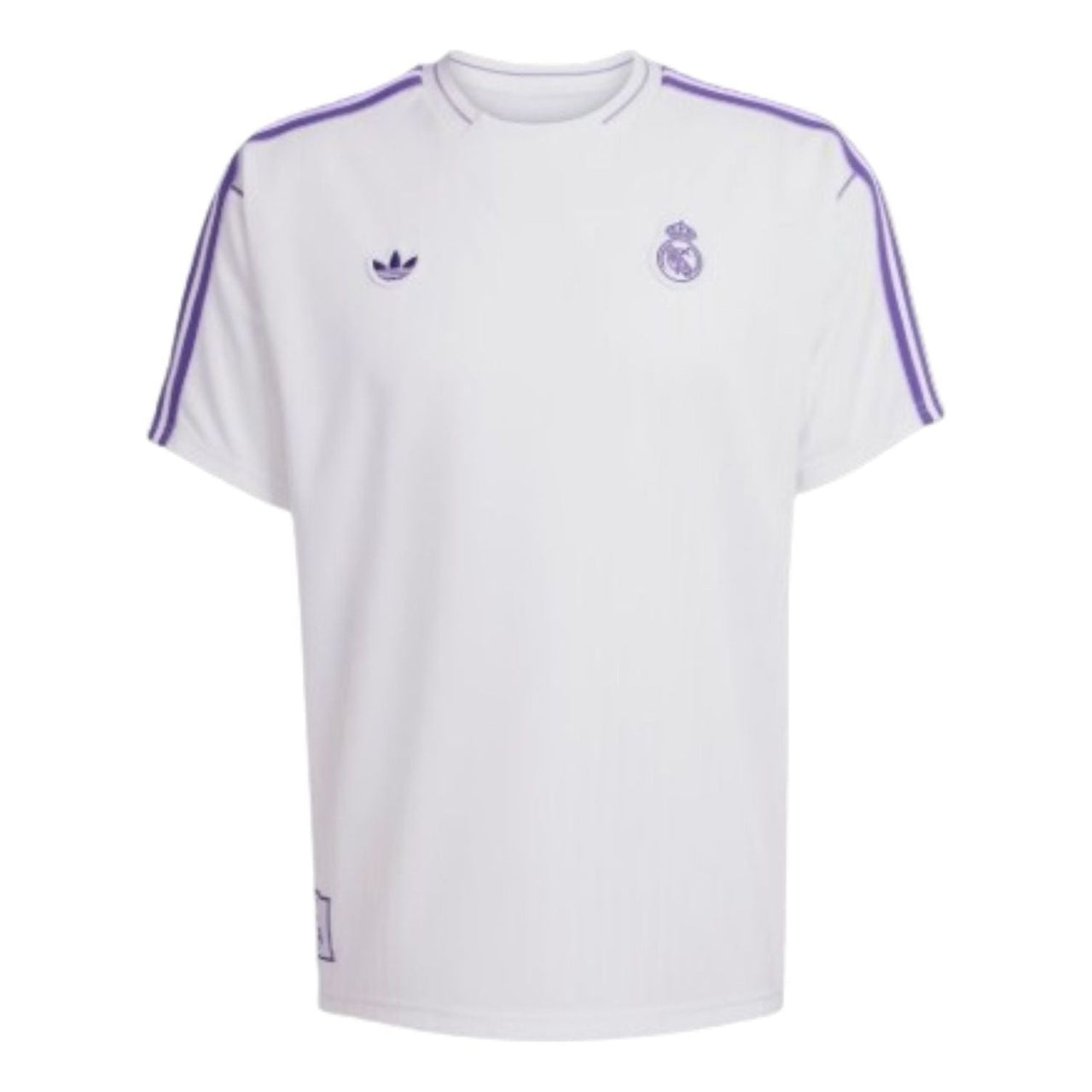 adidas Real Madrid Terrace Icons Jersey 'White Purple' JF2581