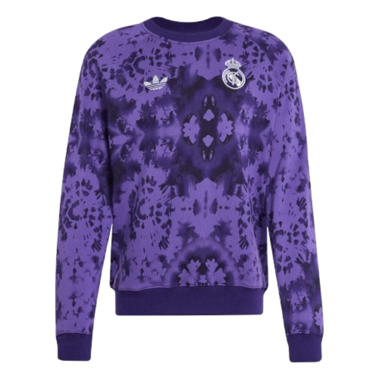 adidas Real Madrid CNY Crew Sweatshirt 'Purple' JM1103