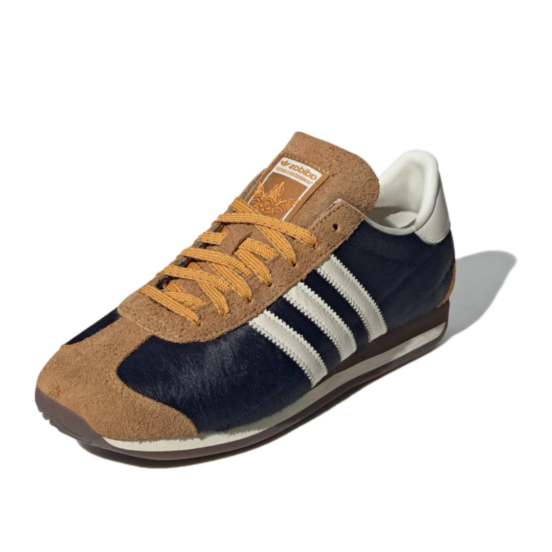 adidas originals x FEIFEI RUAN Country OG 'Black White Tan' ID3652
