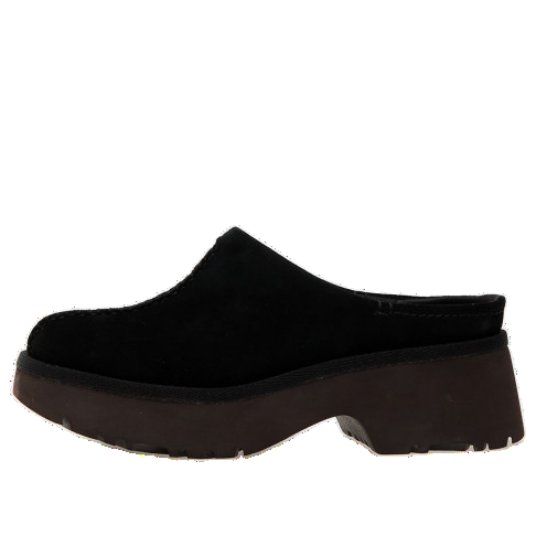(WMNS) UGG New Heights Clog 'Black' 1152731-BLK