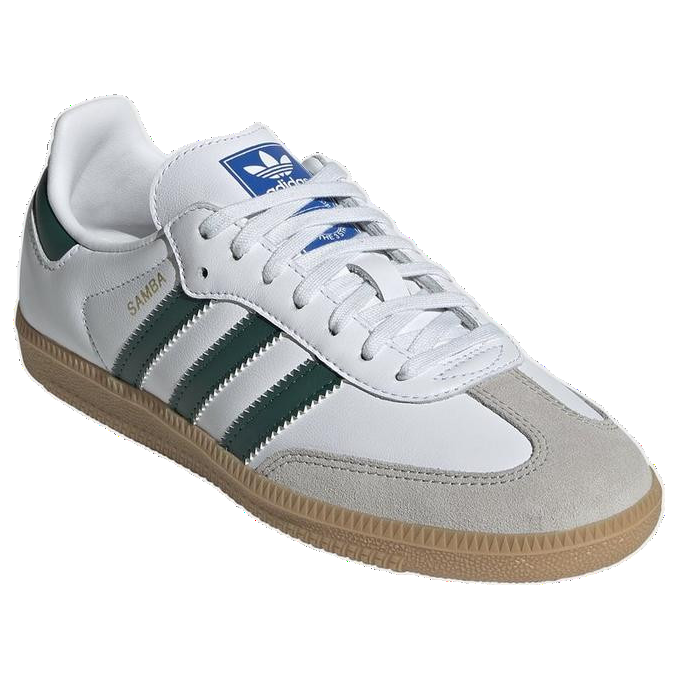 (GS) adidas Samba OG 'White Collegiate Green Gum' IE1331