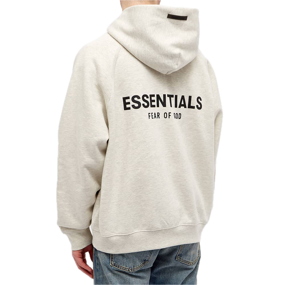 Fear of God Essentials Pull Over Hoodie 'Oatmeal' 192SP212002F