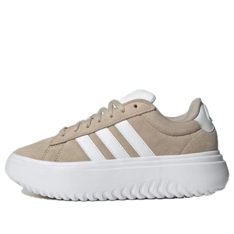 (WMNS) adidas Grand Court Platform 'Beige White' IH2408