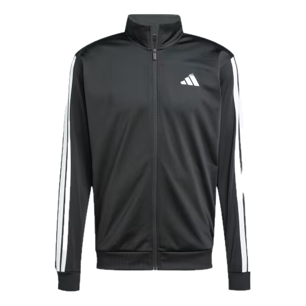 adidas 3-Stripes Tricot Regular Track Jacket 'Black' JI8816