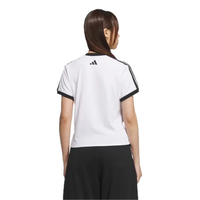 (WMNS) adidas Dance T-Shirt 'White Black' JY7627