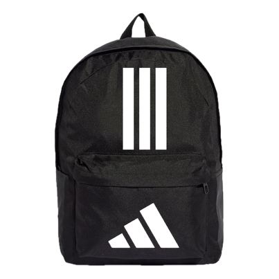 adidas 3 Stripes Backpack 'Black White' JD9563