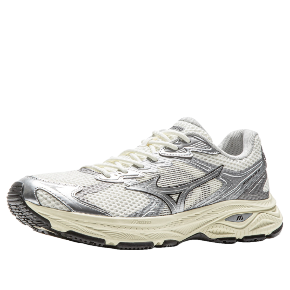 Mizuno Racer V2 'Cream Silver' D1GH250606
