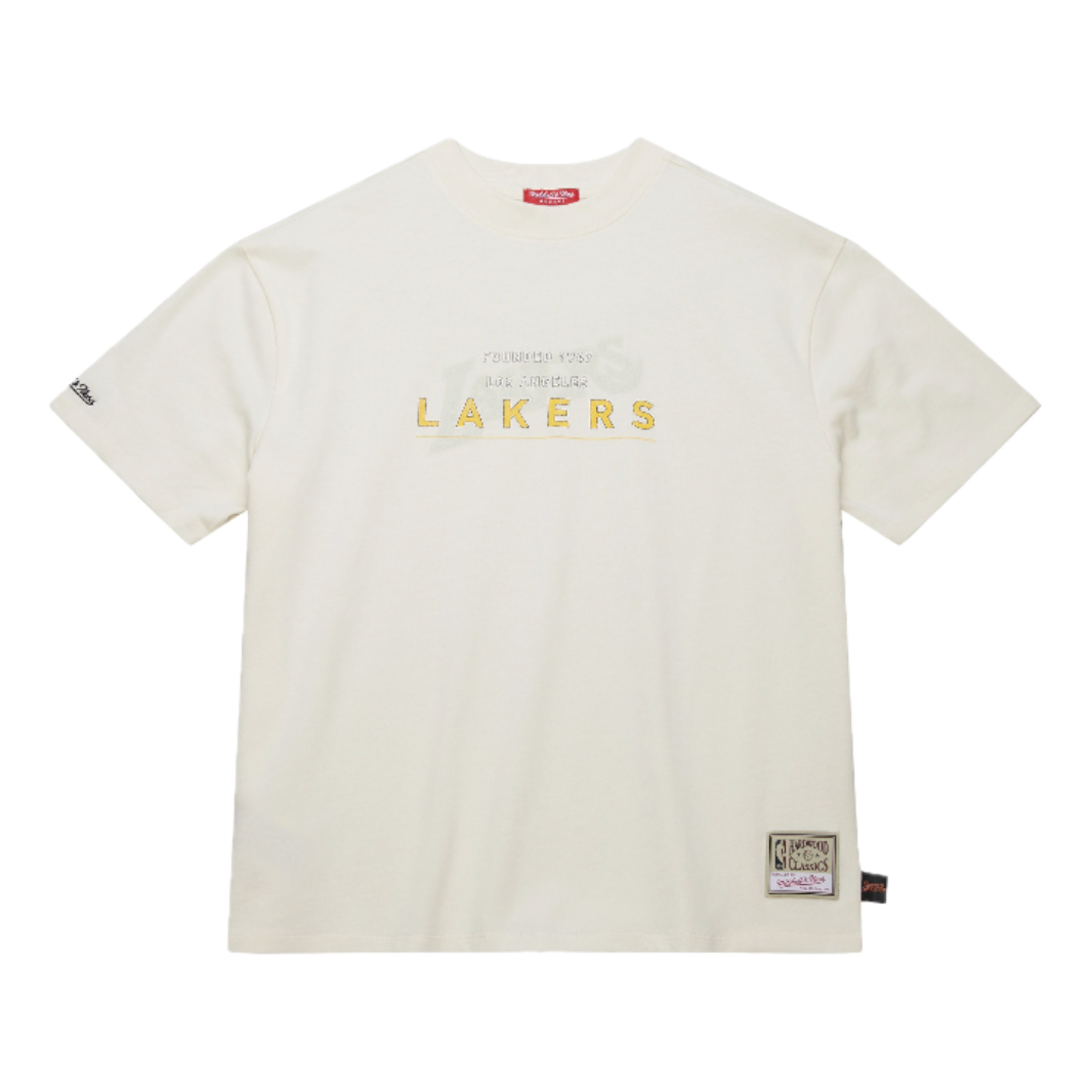 Mitchell & Ness NBA Lifestyle T-Shirt 'Lakers' SS10162-LALCREA