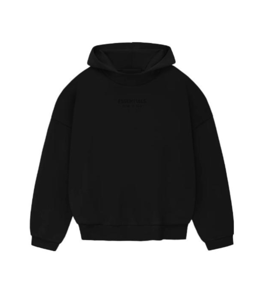 Fear of God Essentials FW23 Hoodie 'Jet Black' 192BT232050F