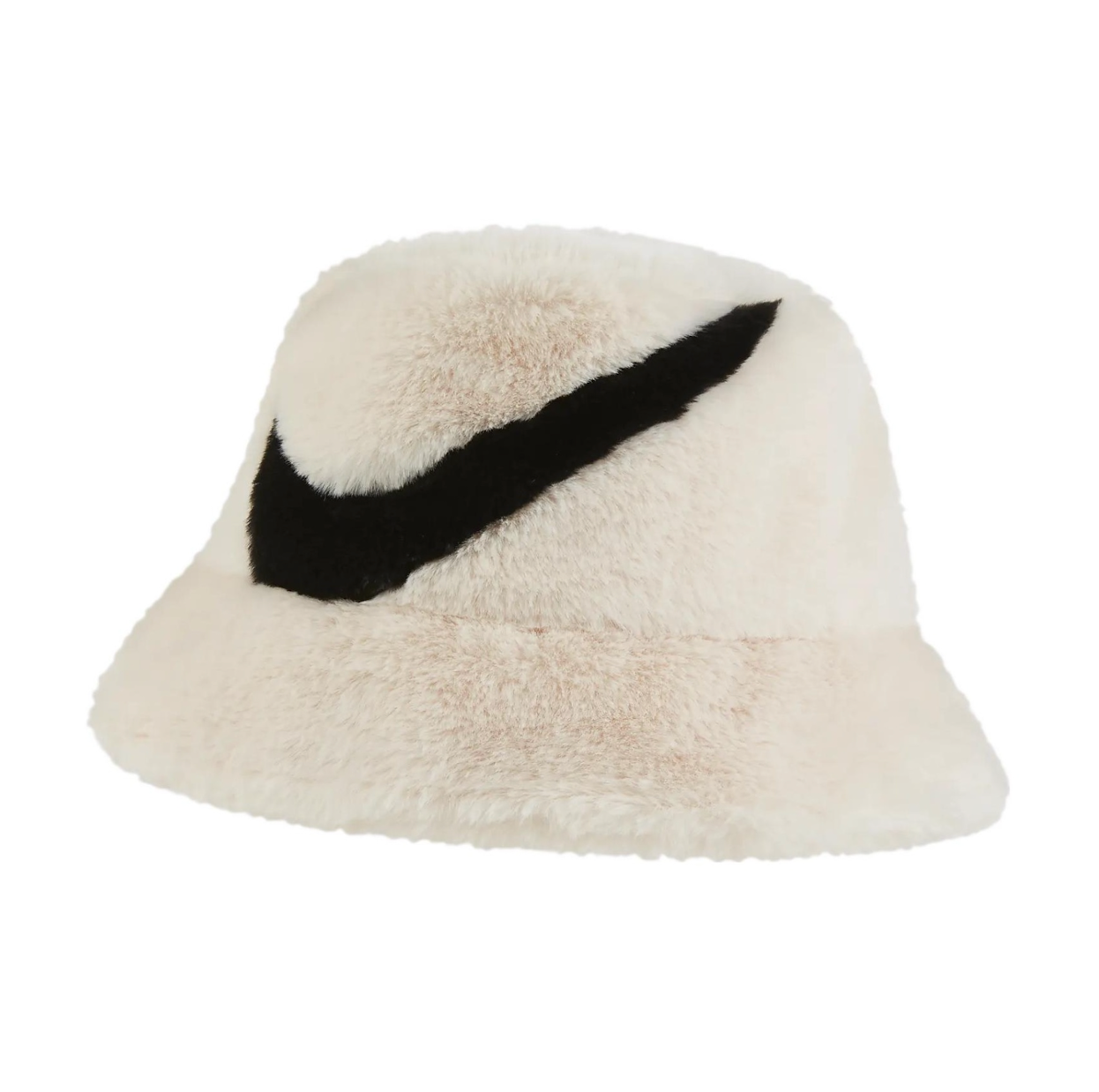 (WMNS) Nike Apex Faux Fur Swoosh Bucket Hat 'Cream' FV6417-838