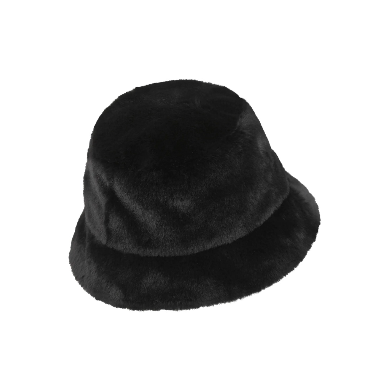 (WMNS) Nike Apex Faux Fur Swoosh Bucket Hat 'Black' FV6417-010
