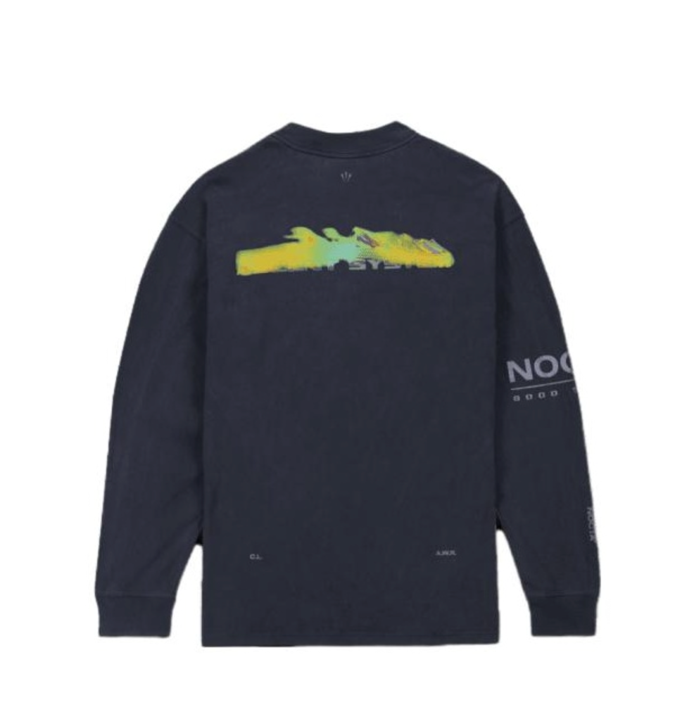 Nike x NOCTA Drake 8K Peaks Long-Sleeve Mock Neck 'Navy' FQ6556-451