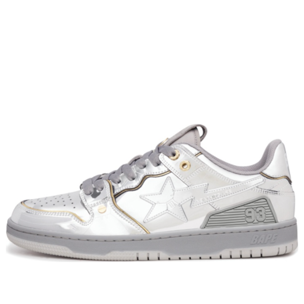 A BATHING APE X Hajime Sorayama Bape Sk8 Sta 'Silver' 1H73-291-910-SILVER
