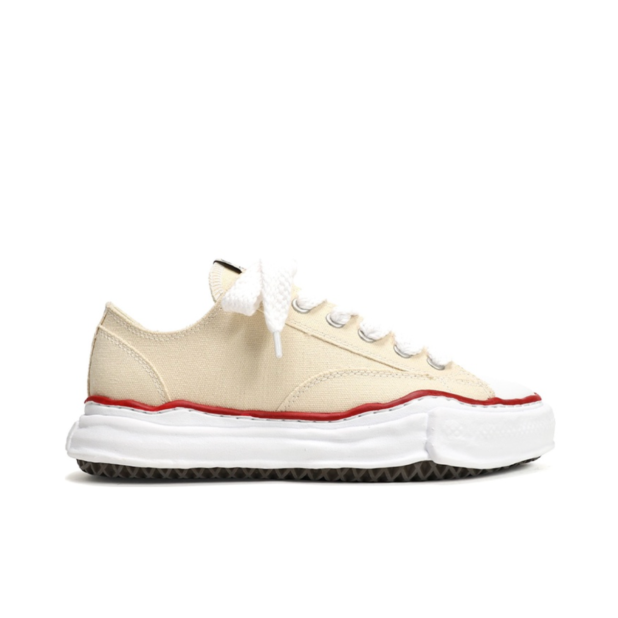 Maison MIHARA YASUHIRO PETERSON OG Sole Canvas Low-top Sneaker 'White' A04FW729-WHT