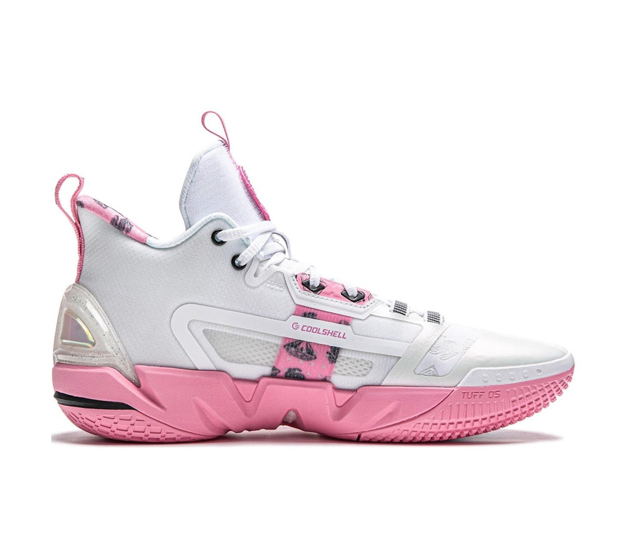 Li-Ning x Billionaire Boys Club Badfive 4 Mid 'White Pink' ABFU015-8