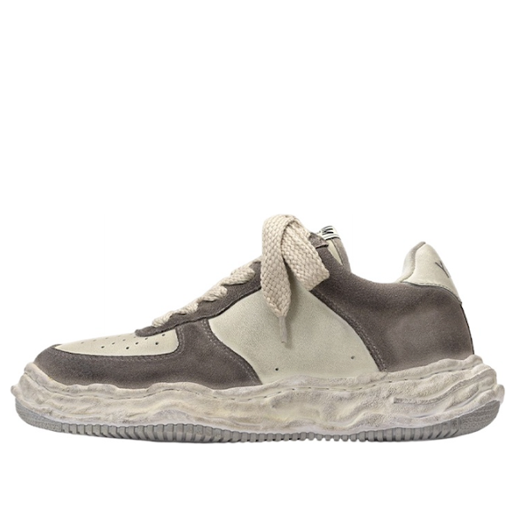 Maison MIHARA YASUHIRO Wayne OG Sole DR Leather Low 'Grey' A10FW710-GREY