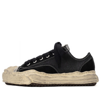 Maison MIHARA YASUHIRO Hank Distressed Canvas Low 'Black' A10FW715-BLACK