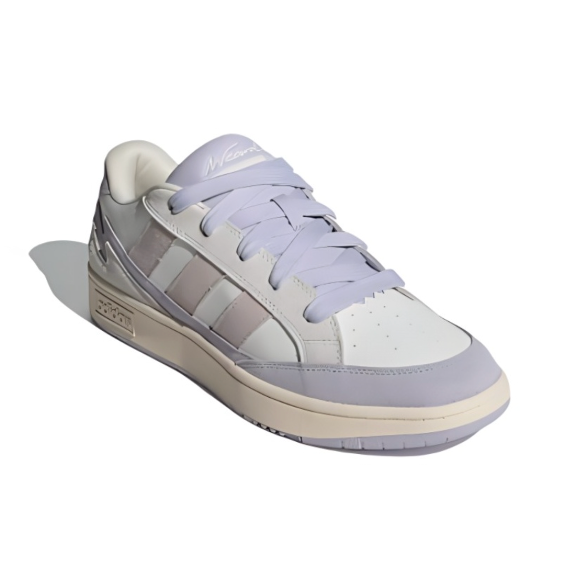 (WMNS) adidas Wcard ADV 'White Grey Purple' JH7186