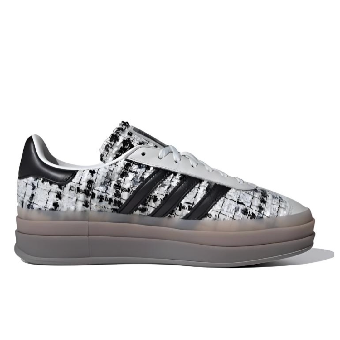 (WMNS) adidas Gazelle Bold 'Tweed White Gum' JP5673