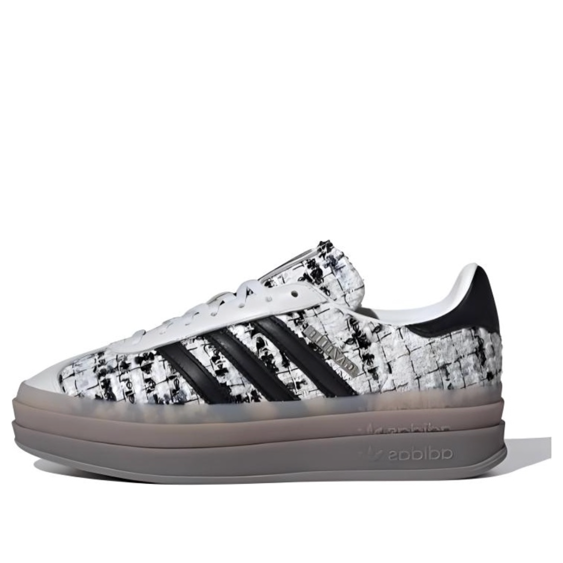 (WMNS) adidas Gazelle Bold 'Tweed White Gum' JP5673