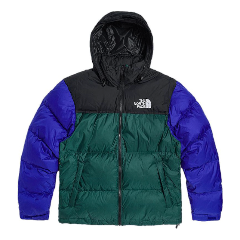 THE NORTH FACE 1996 Retro Nuptse 700 Fill Packable Jacket 'Orange Blue Green' NF0A3C8D-8W1