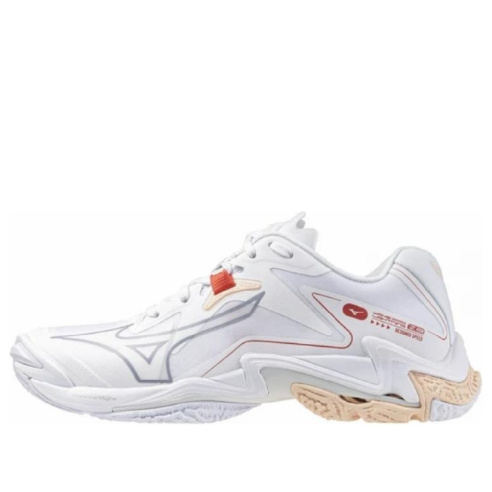 (WMNS) Mizuno Lightning 'White Red' V1GC240025