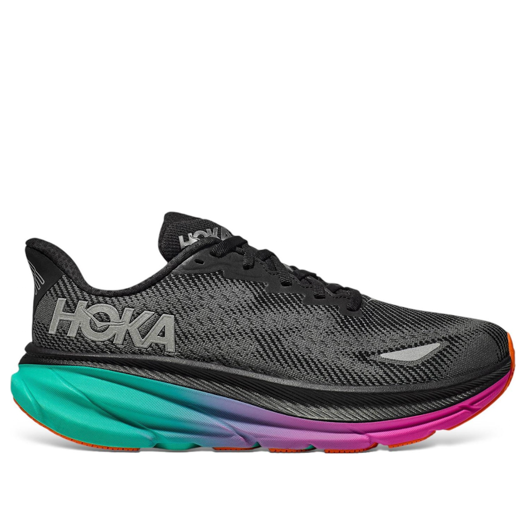 (WMNS) HOKA ONE ONE Clifton 9 GTX 'Black Electric Aqua' 1141490-FBCQ