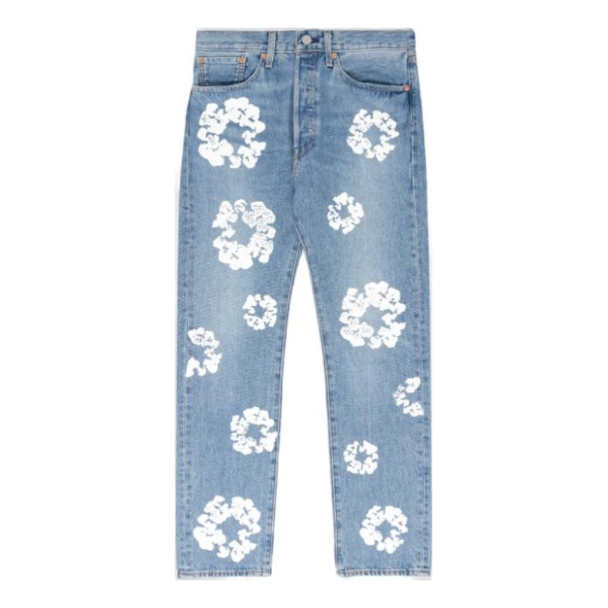 Denim Tears x Levi's Cotton Wreath Jeans 'Light Wash' DT501-002-30