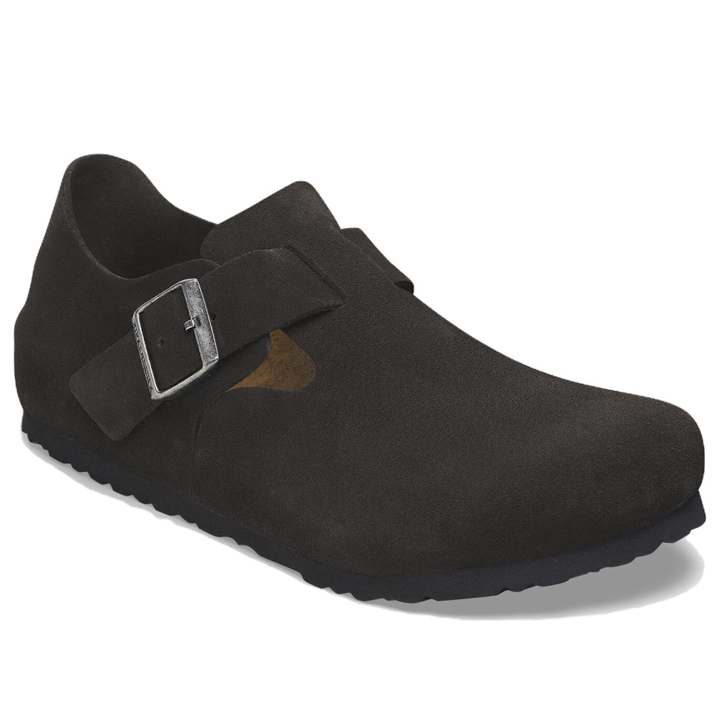 Birkenstock London Suede 'Black' 1028103