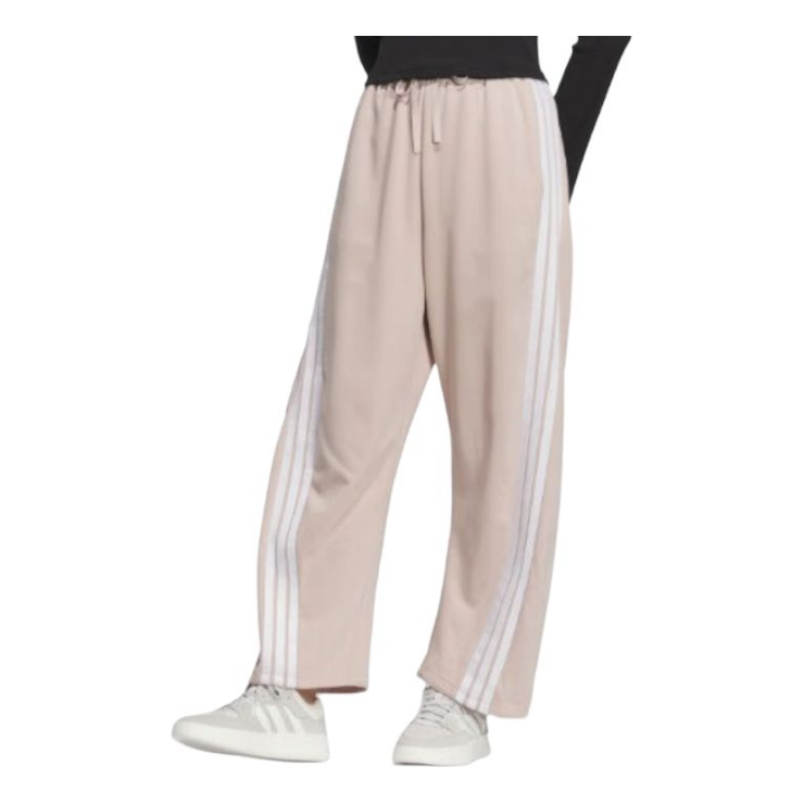 adidas Wide Pants 'Pink White' JY7698