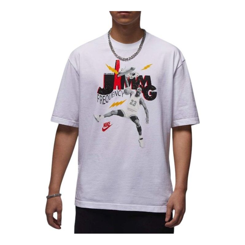 Air Jordan Graphic T-Shirt 'White' HJ2930-100