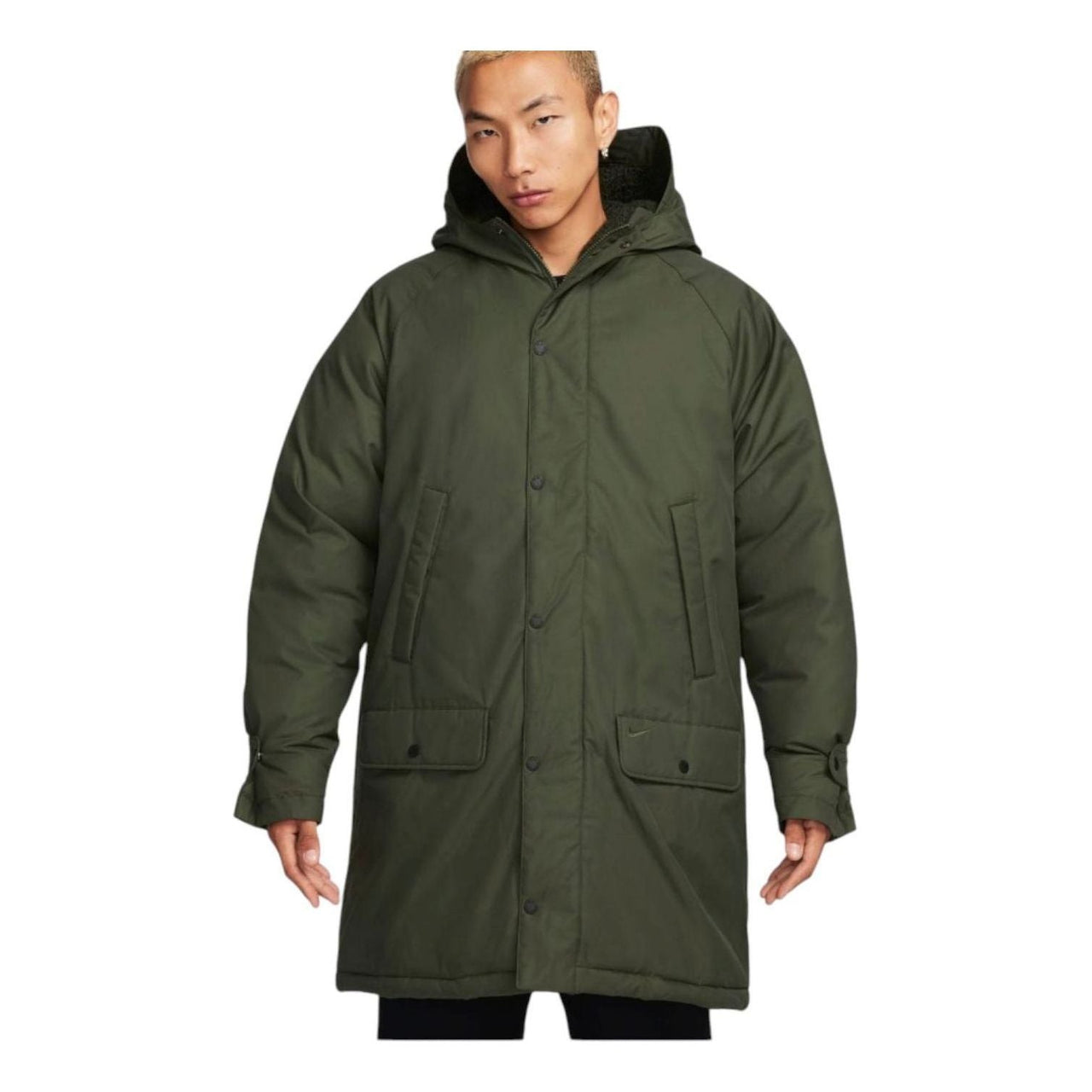 Nike Life Insulated Parka 'Olive' FB7588-325
