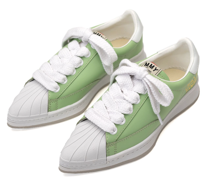 MIHARA YASUIRO DANDE OG Sole Leather Low-top Sneaker 'Green' B10FW702-GRN