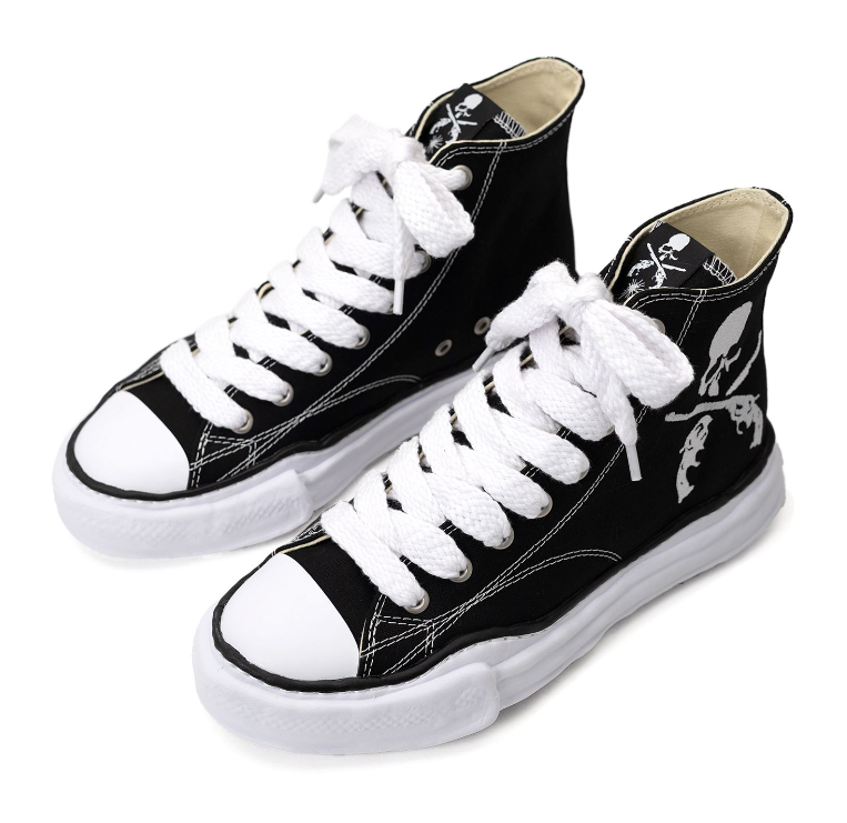 Maison MIHARA YASUHIRO MMJ X ROAR X MMY Sneaker 'Black White' C09FW714-BLKWHT