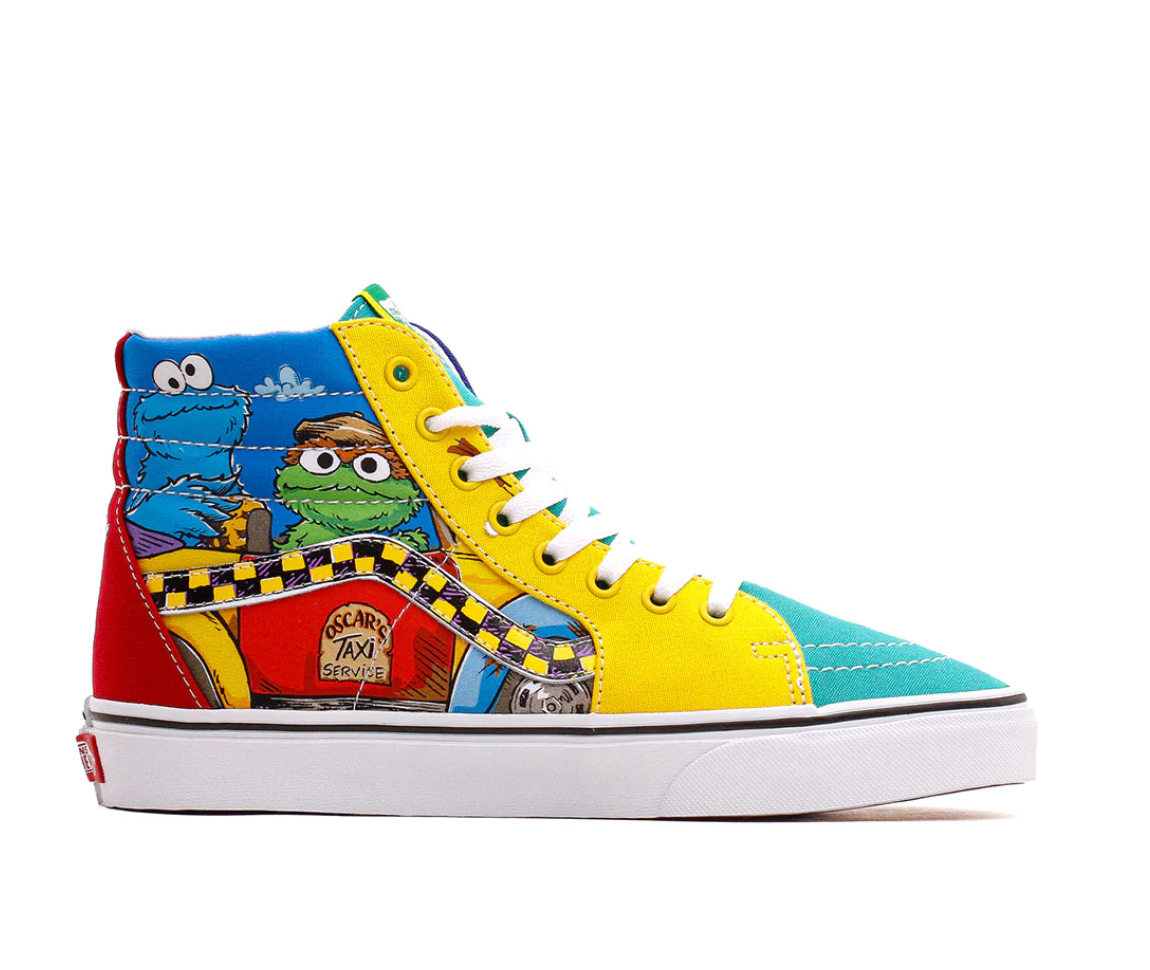 Vans x Sesame Street Sk8-Hi 'Multi-Color' VN000D5IBMB