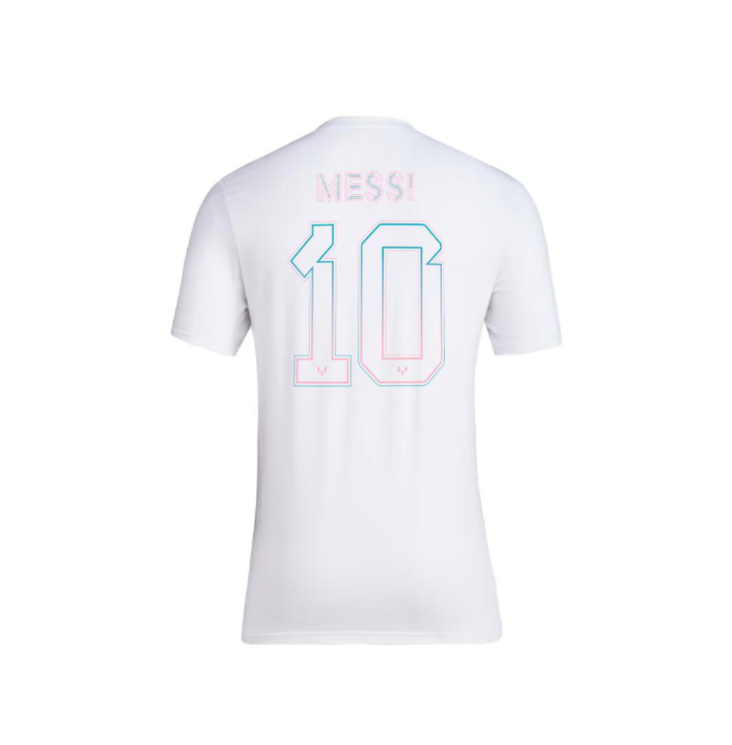 adidas Messi N&N Tee 'White' JF4289