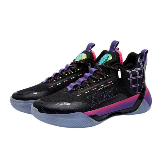 Xtep Levitation 6 'Black Purple' 978119120005-BLKPUR