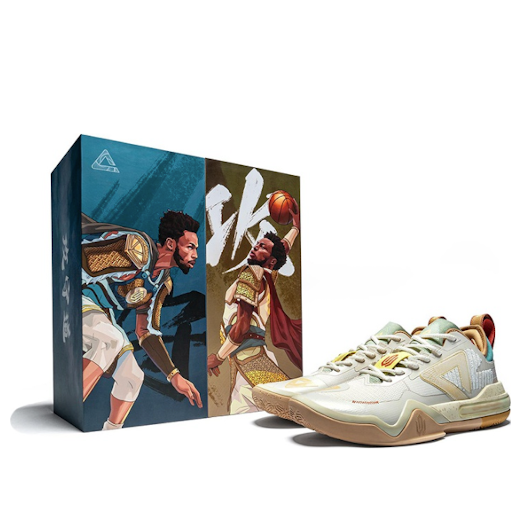 Peak AW1 Switch Andrew Wiggins 'Beige Brown Special Box' ET33891A-BRNBOX