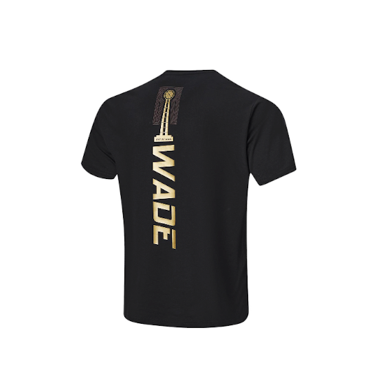 Li-Ning Way of Wade Hall of Fame 2023 T-Shirt 4 'Black' AHST939-1