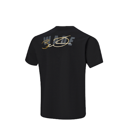 Li-Ning Way of Wade Hall of Fame 2023 T-Shirt 3 'Black' AHST939-2