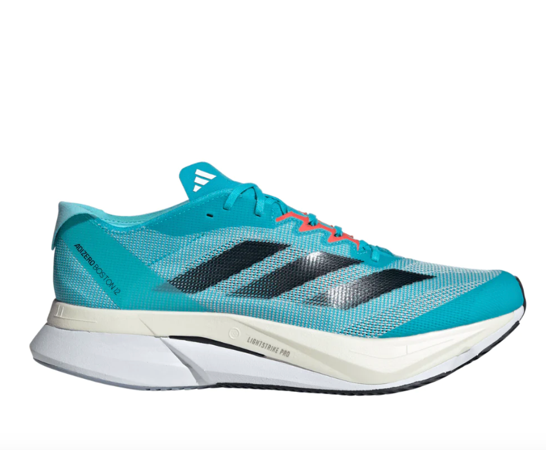 adidas Adizero Boston 12 'Flash Aqua Cloud White' H03612
