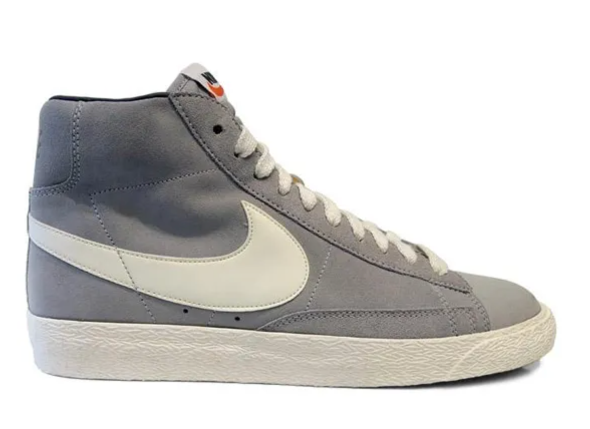 Nike Blazer High Suede Vintage 'Grey White' 344344-010