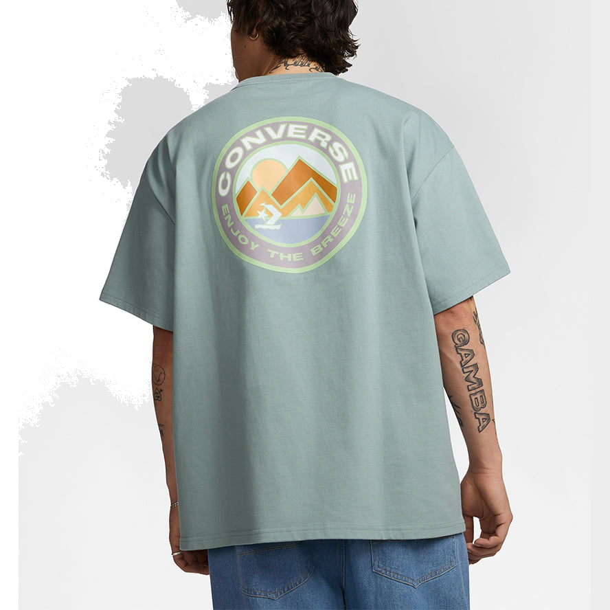 Converse Sail Away T-Shirt 'Blue' 10025453-A03
