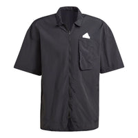 adidas Camisa City Escape Shirt Asia Sizing 'Black' IR5188